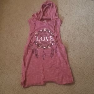 tank top with the word love